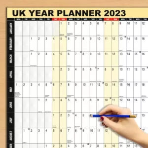 Wall Planner Printing