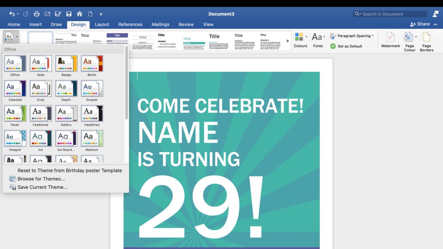 How to make a poster on word - Step by Step Guide 2025 - DiscoverPrint