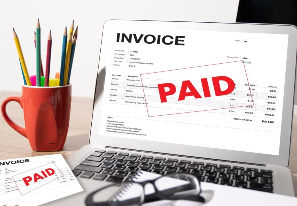 invoice book