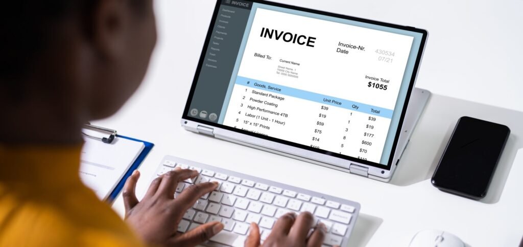 personalised invoice books