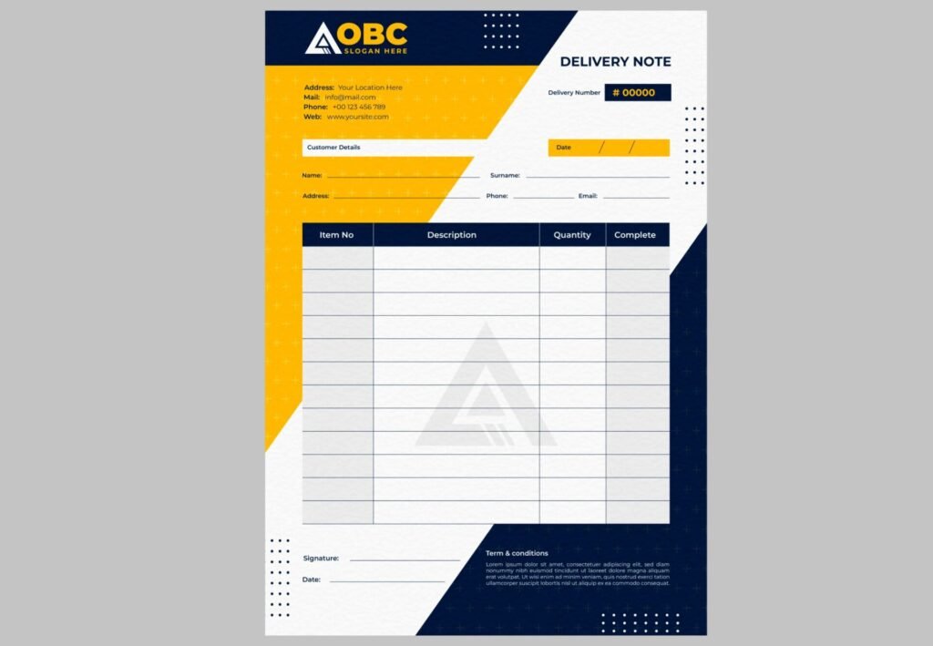 personalised invoice books