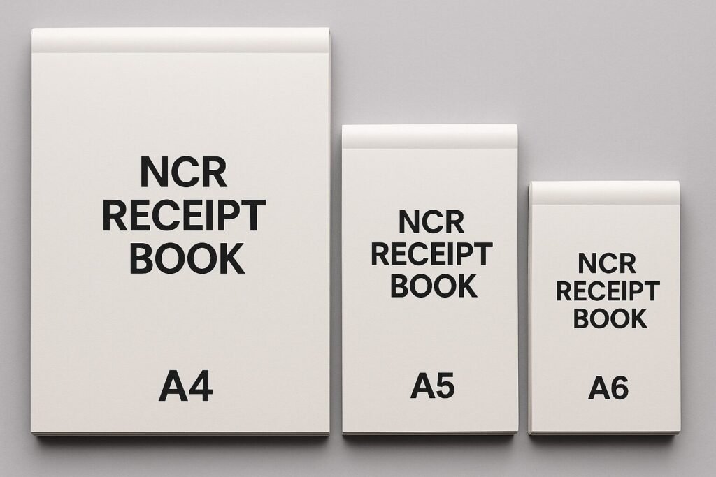 custom receipt books