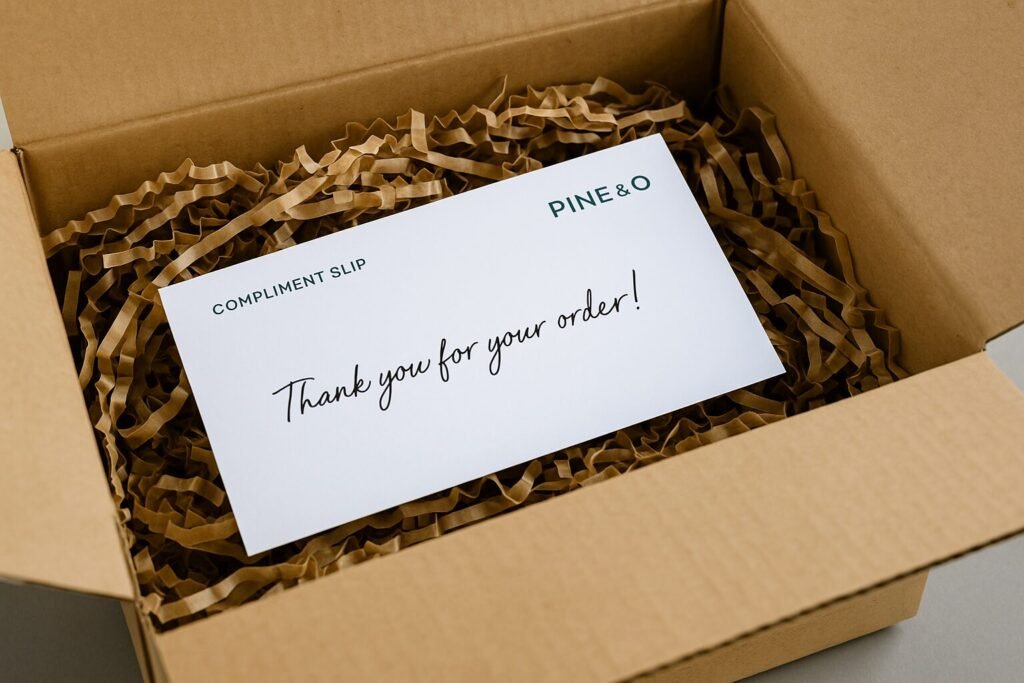 compliment slips printing