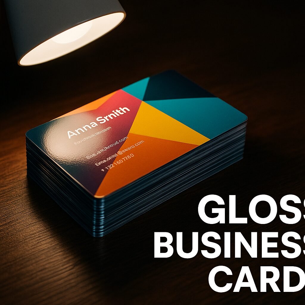 gloss business cards