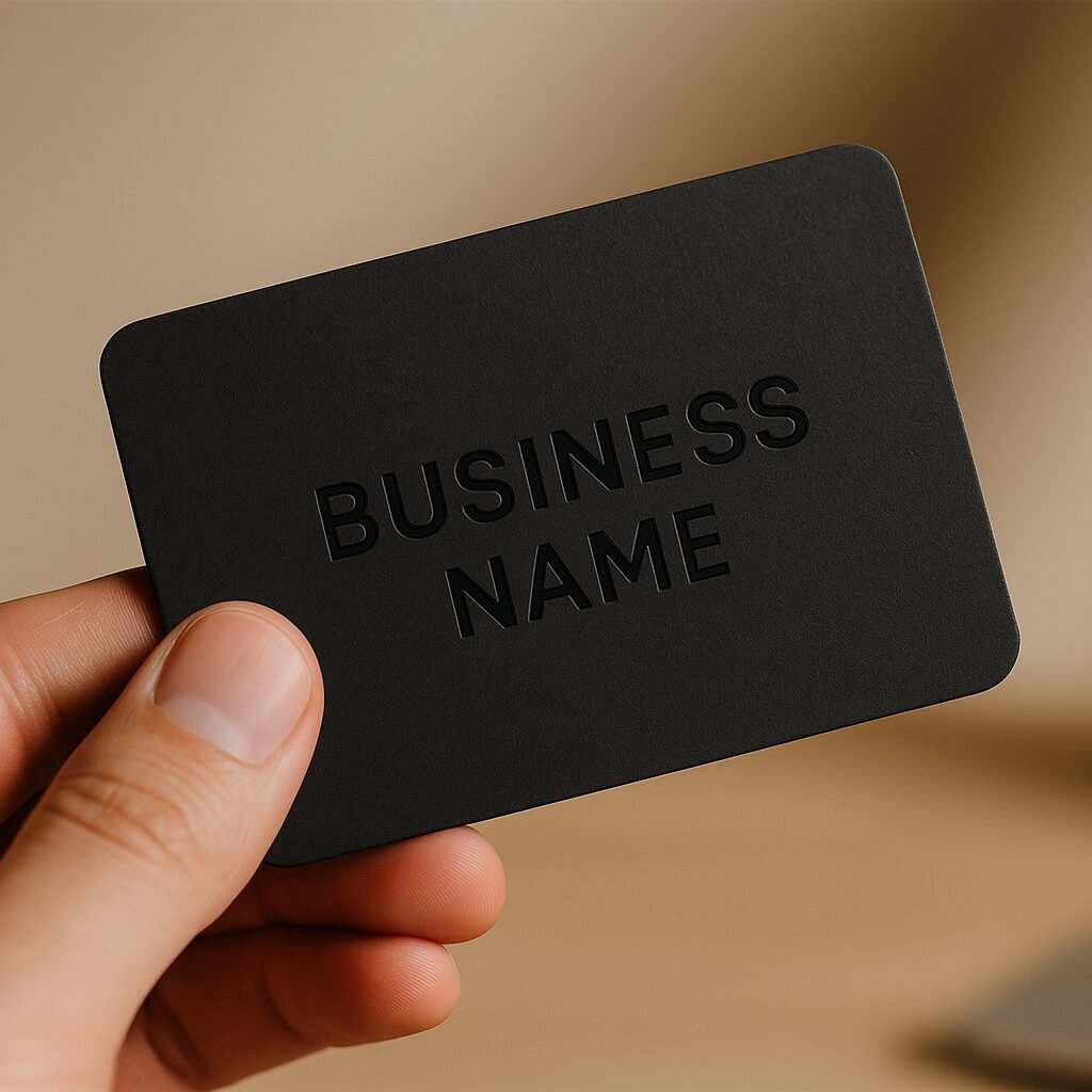 standard business card