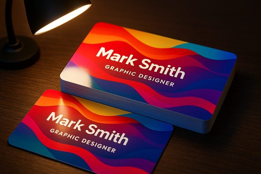 gloss business cards