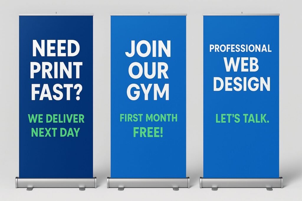 roller banner printing uk