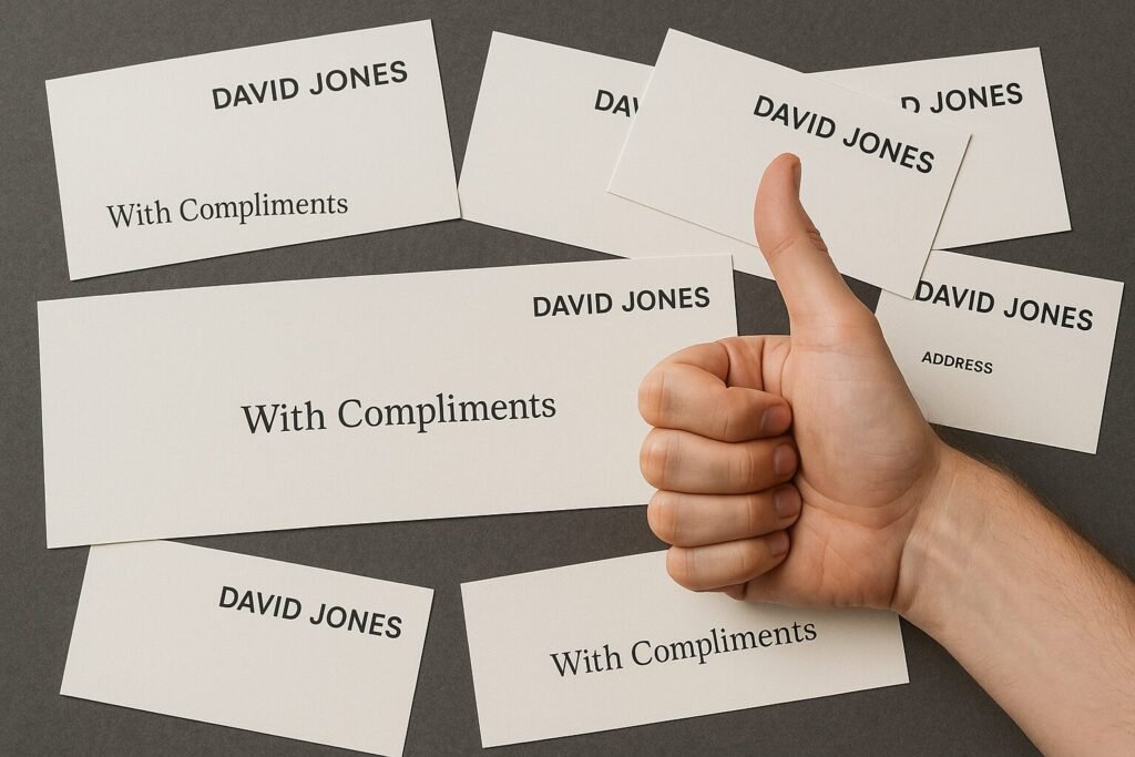 compliment slips printing