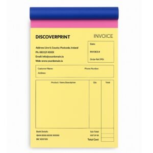 Personalised Invoice Books